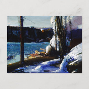 The Palisades in Winter George Bellows Postcard