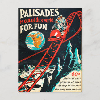 The Palisades vintage poster Postcard