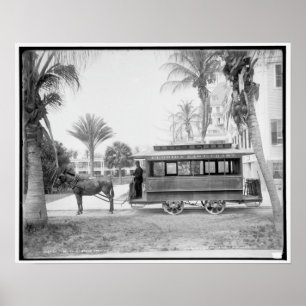 The Palm Beach trolley Poster
