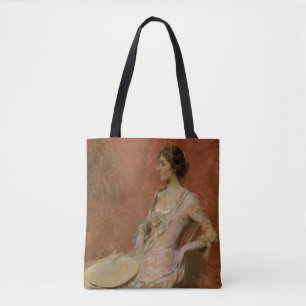The Palm Leaf Fan Tote Bag