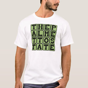 The Palmetto State, South Carolina Nickname T-Shirt