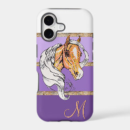 The Palomino (purple gradient/gold stripes)