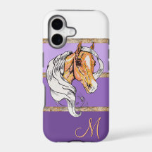 The Palomino (purple gradient/gold stripes)