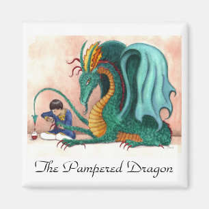 The Pampered Dragon Magnet
