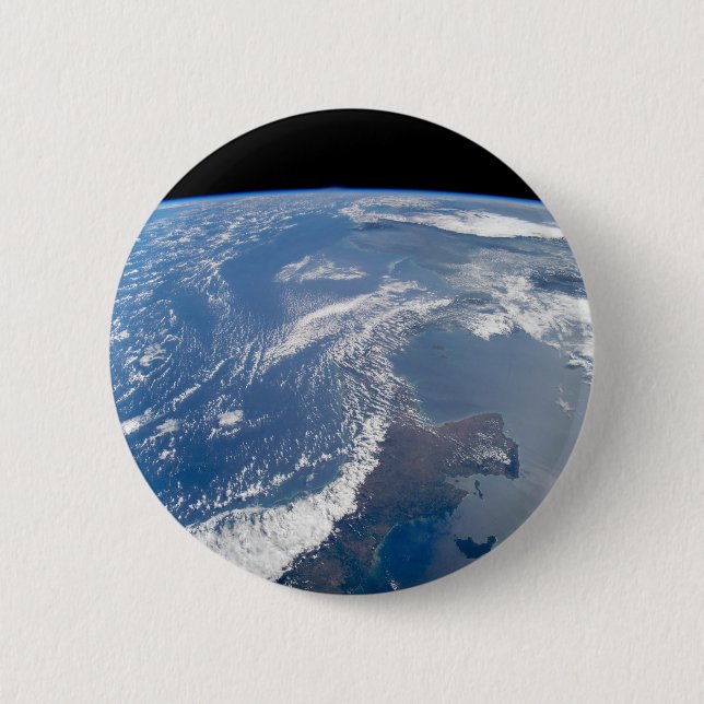 The Panama Canal. 6 Cm Round Badge (Front)