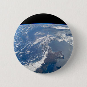 The Panama Canal. 6 Cm Round Badge