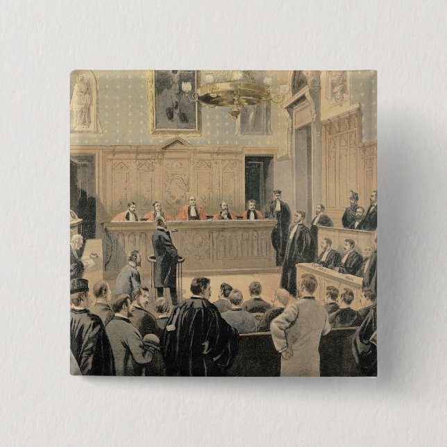 The Panama Trial 15 Cm Square Badge (Front)