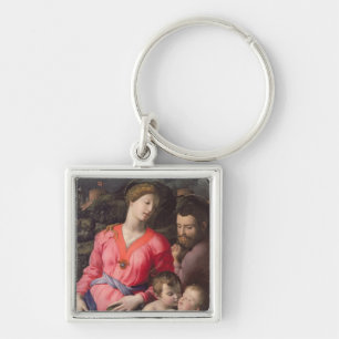 The Panciatichi Holy Family, c.1530-32 (oil on pan Key Ring