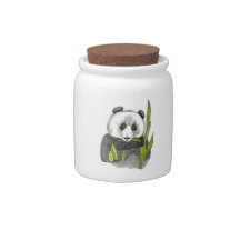 The Panda ... Candy Jar