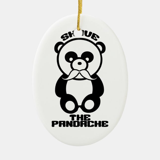 The Pandache custom colour ornament (Front)