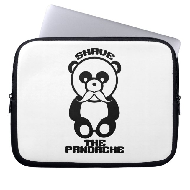 The Pandache custom laptop sleeve (Front)