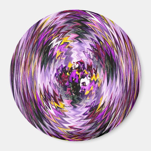 The Pansies within.... Magnet (Front)