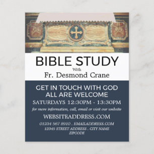 The Pantheon Altar, Rome, Christian Bible Class Flyer