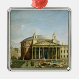 The Pantheon in Rome Metal Ornament