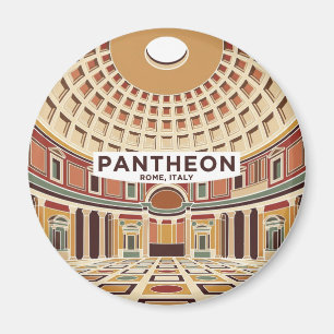 The Pantheon Interior Italy Magnet