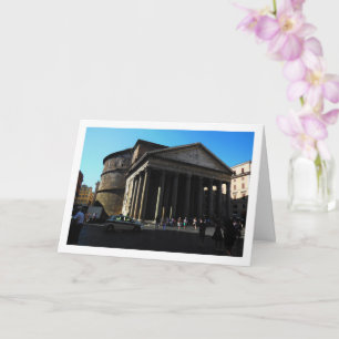 The Pantheon, Rome, Italy Card