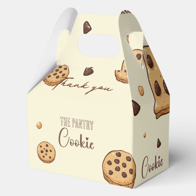 The Pantry Cookie (Cream) Favour Box (Front)