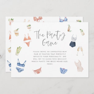 The panty game lingerie cocktail champagne