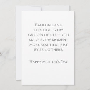 The Paper Garden Art Mother's Day Card