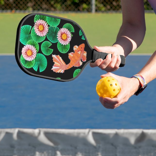 The Paper Koi Pond Pickleball Paddle (Insitu)