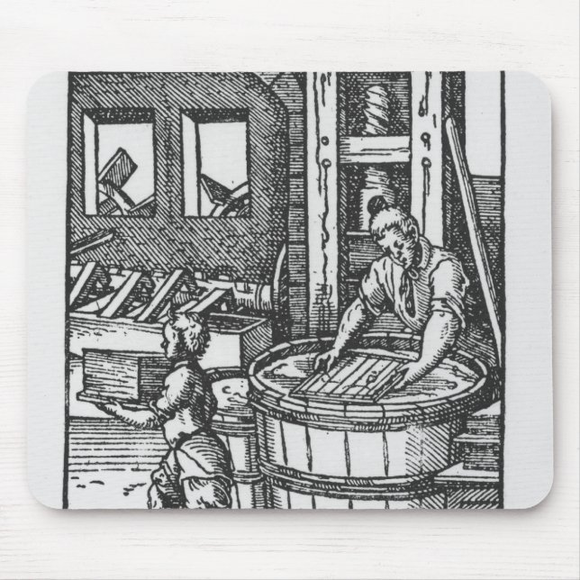 The Paper Maker Mouse Pad (Front)
