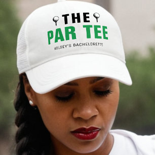 The Par Tee Bridesmaid Golf Bachelorette Party Trucker Hat