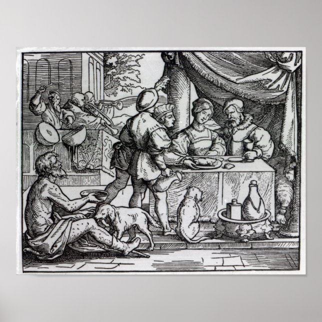 The Parable of Lazarus and Dives Poster (Front)