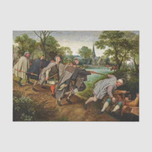 The Parable of the Blind Leading the Blind Tissue Paper