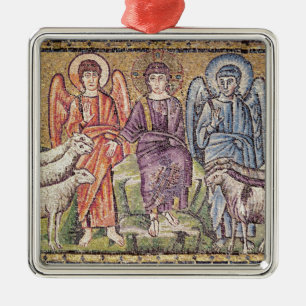 The Parable of the Good Shepherd Metal Ornament
