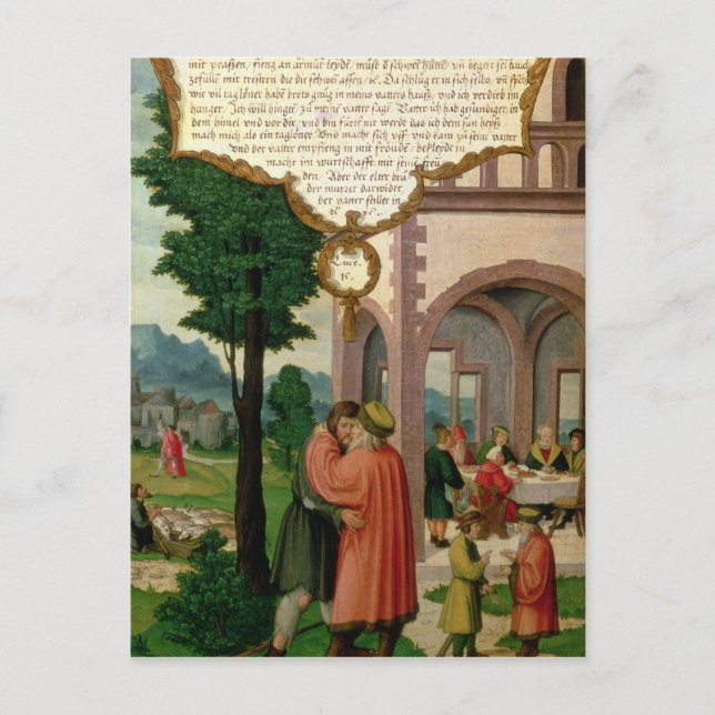 The Parable of the Prodigal Son Postcard (Front)