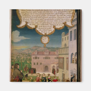The Parable of the Wise and Foolish Virgins Magnet