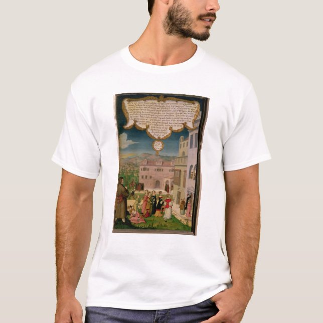 The Parable of the Wise and Foolish Virgins T-Shirt (Front)