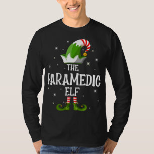 The Paramedic Elf Family Matching Group Christmas T-Shirt