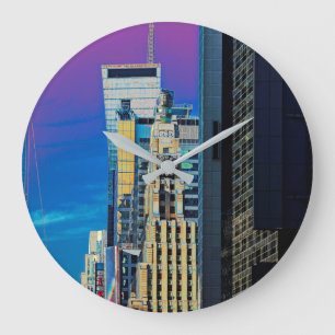 The Paramount Building New York City Poster Large Clock