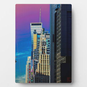 The Paramount Building New York City Poster Plaque