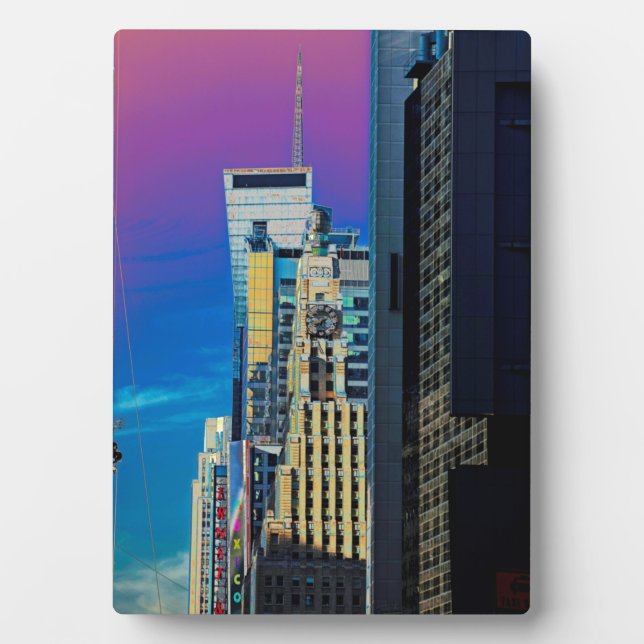 The Paramount Building New York City Poster Plaque (Front)