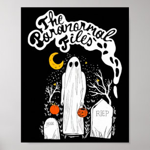 The Paranormal Files Cemetery Ghost Poster