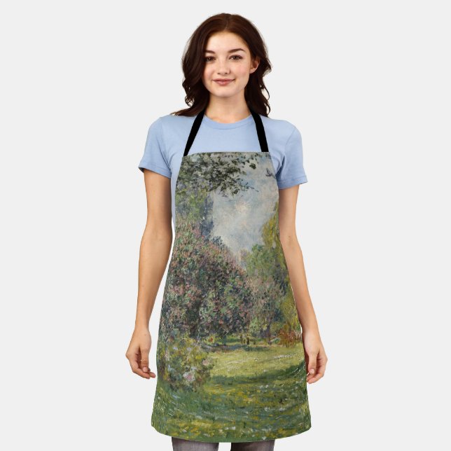 The Parc Monceau - Claude Monet Apron (Worn)