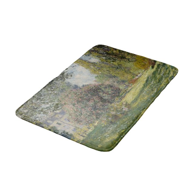 The Parc Monceau - Claude Monet Bath Mat (Angled)