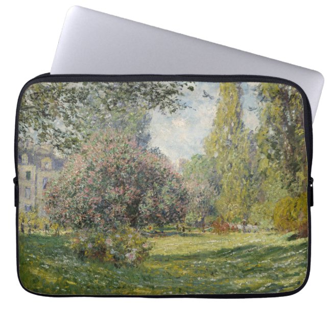 The Parc Monceau - Claude Monet Laptop Sleeve (Front)