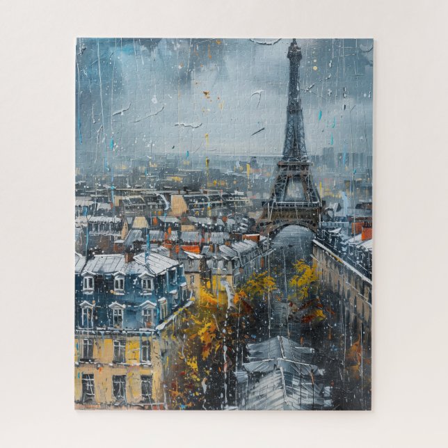 the Paris Skyline Jigsaw Puzzle (Vertical)
