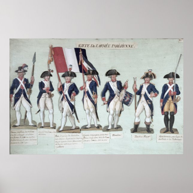 The Parisian Army during the French Poster (Front)