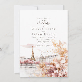 The Parisienne Wedding Invitation