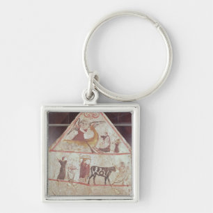 The park and procession of Charon Key Ring