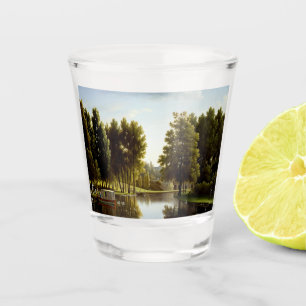 The Park at Mortefontaine (by Bidaud) Shot Glass