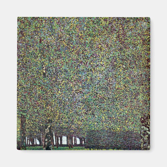 The Park by Gustav Klimt Magnet (Front)