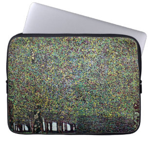 The Park by Gustav Klimt, Vintage Art Nouveau Laptop Sleeve