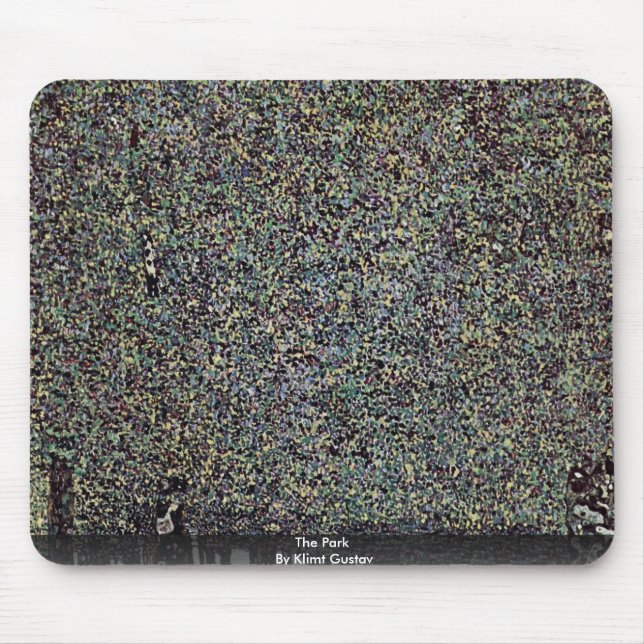 The Park By Klimt Gustav Mouse Pad (Front)