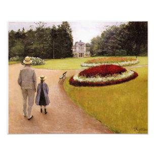The Park of Caillebotte Property, Photo Print