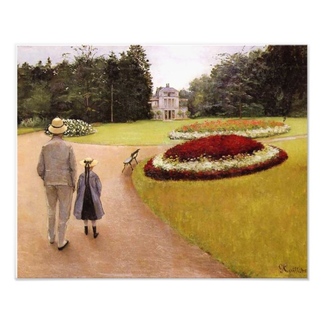 The Park of Caillebotte Property, Photo Print (Front)